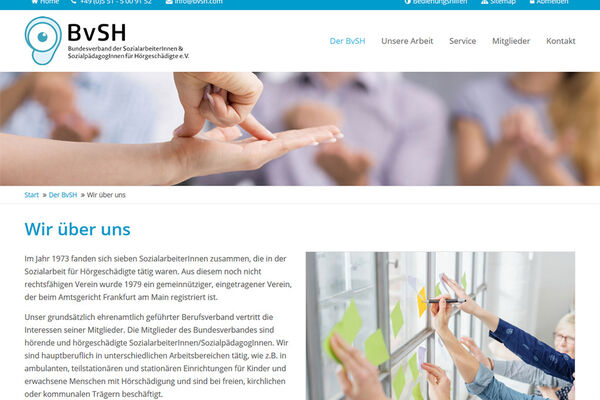 BvSH Website