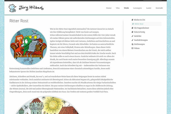 Jörg Hilbert Website