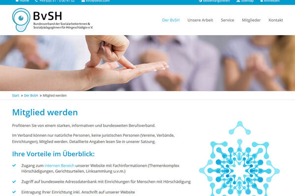 BvSH Website