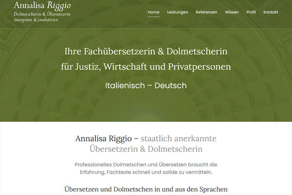 Annalisa Riggio Website